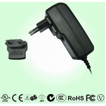 12v 3a International Power Plug Adapters Multi Plugs , 45w Power Adapter